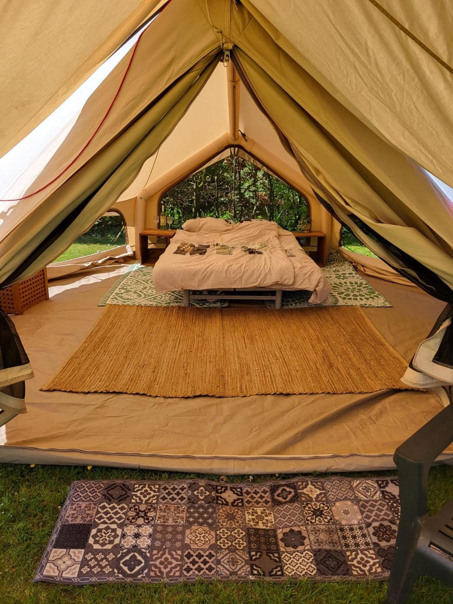 Sfeervolle Tipi Tent Dicht Bij De Kust. Schagerbrug Extérieur photo